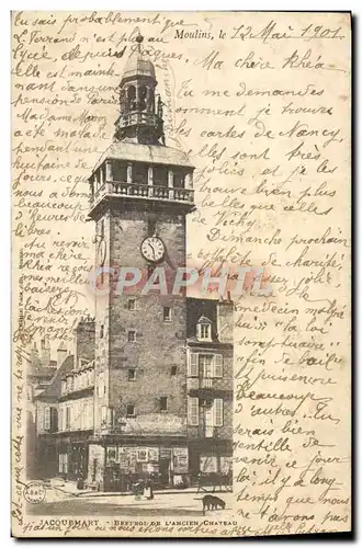 Cartes postales Moulins Jacquemart Beffroi De L&#39Ancien Chateau