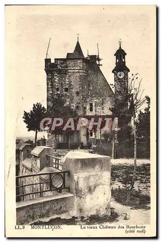 Cartes postales Montlucon Le vieux Chateau des Bourbons