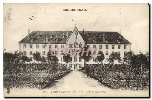 Cartes postales Bourbonnais Varennes sur Allier Maison des freres