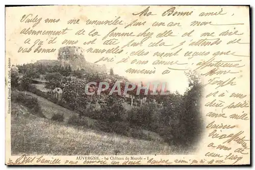 Cartes postales Auvergne Le Chateau de Murols