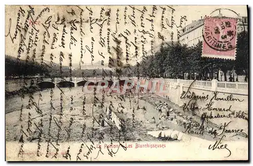 Cartes postales Nice Le Paillon Les Blanchisseuses