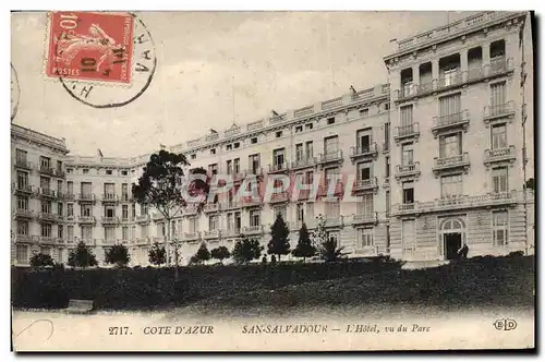 Cartes postales Cote D'Azur Sam Salvadour L'hotel de ville