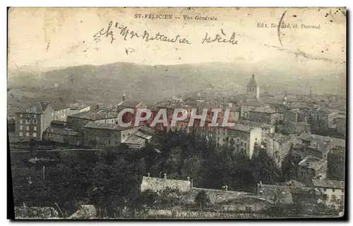 Cartes postales St Felicien Vue Generale