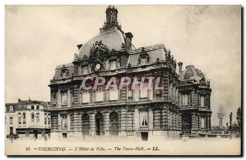 Cartes postales Tourcoing L&#39Hotel de Ville