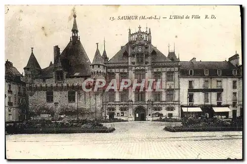 Cartes postales Saumur L&#39Hotel de Ville