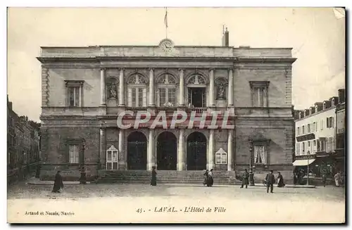 Cartes postales Laval L'Hotel de Ville