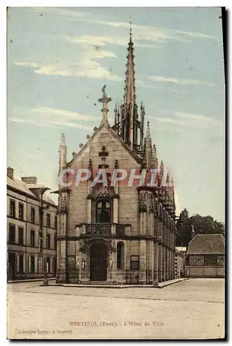 Cartes postales Breteuil L'Hotel d eVille