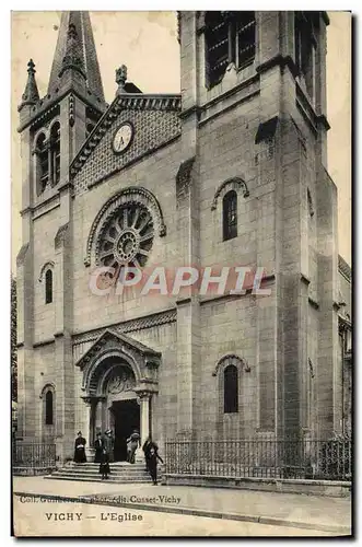 Cartes postales Vichy L&#39Eglise