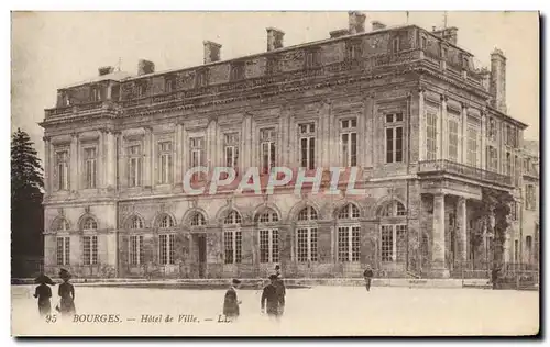 Cartes postales Bourges Hotel De Ville