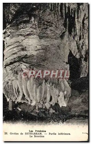 Cartes postales Les Pyrenees Grottes De Betharram Partie Inferieure Le Bourdon