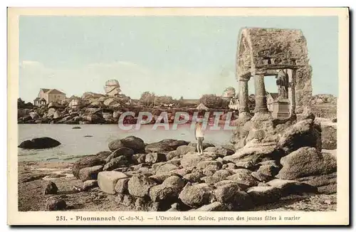 Cartes postales Ploumanach L Oratoire Saint Guirec Patron Des Jeunes Filles a marier