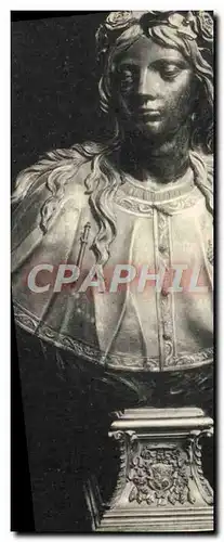 Cartes postales Ochavo Busto De Plata Santa Rosaifa De P Siglo XVII