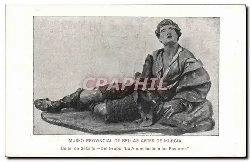 Cartes postales Museo Provincial De Bellad Artes De Murcia Belen De Salzillo