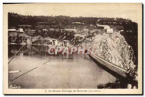 Cartes postales Le Grand Barrage De Sarrans