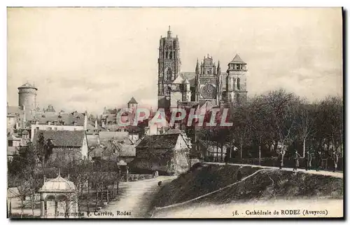 Cartes postales Cathedrale De Rodez