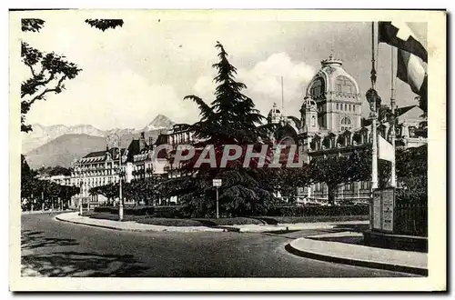 Cartes postales moderne Evian Les Bains Et La Dent D&#39Oche