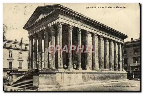 Cartes postales Nimes La Maison Carree