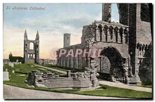 Ansichtskarte AK St Andrews Cathedral