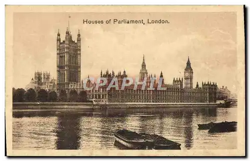 Cartes postales Houses of Parliament London