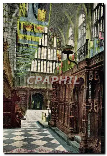Ansichtskarte AK Henry VII Chapel Westminster Abbey