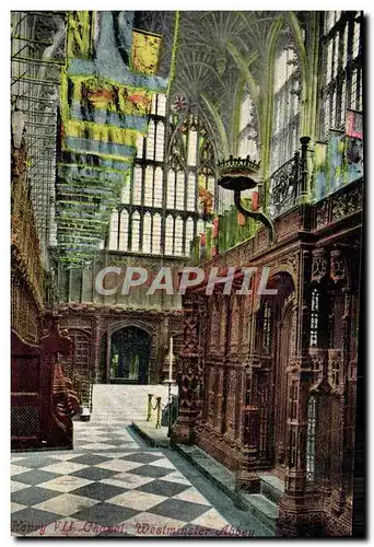 Cartes postales Henry VII Chapel Westminster Abbey