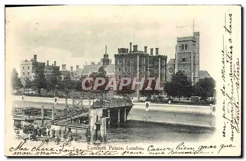 Ansichtskarte AK Lambeth Palace London