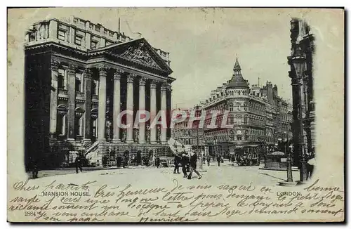 Cartes postales Mansion House London