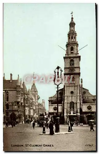 Cartes postales London St Clement Danes