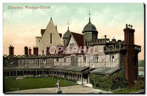 Cartes postales Cloisters Windsor Castle