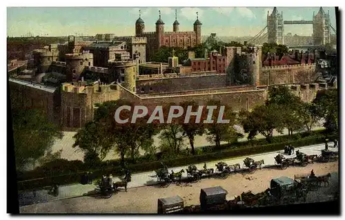 Cartes postales London Tower & Tower Bridge