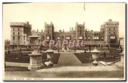 Cartes postales Windsor Castle East Terrace