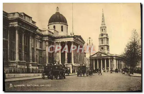 Ansichtskarte AK London National Gallery Bibliotheque