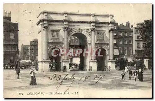 Cartes postales London W The Marble Arch