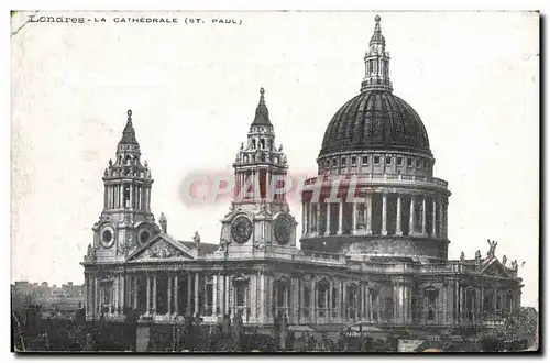 Cartes postales Londres La Cathedrale