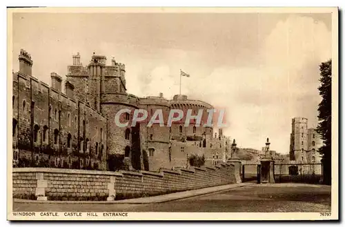 Ansichtskarte AK Windsor Castle Castle Hill Entrance