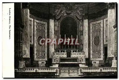 Ansichtskarte AK London Oratory The Sanctuary