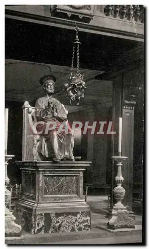 Ansichtskarte AK London Oratory St Peter&#39s statue