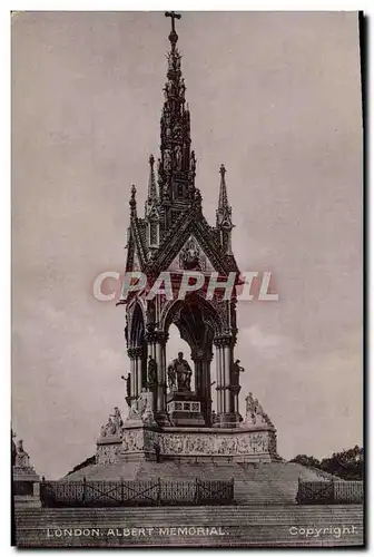 Cartes postales London Albert Memorial