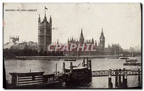 Cartes postales Houses Of Parliament London