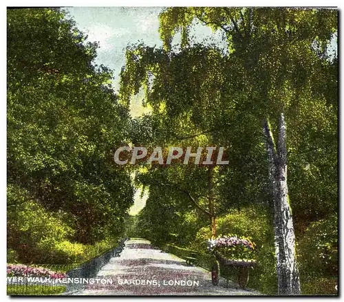 Cartes postales The flower Walk Kensington Gardens London