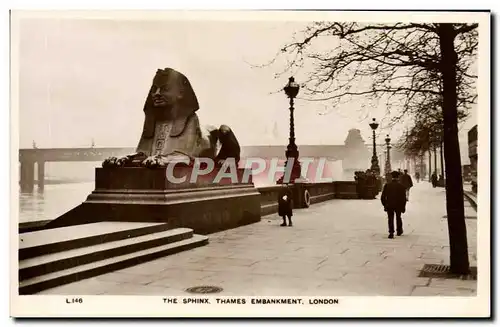 Cartes postales The Sphinx Thames Embankment London