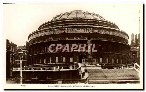 Cartes postales Royal Albert Hall South Entrance London