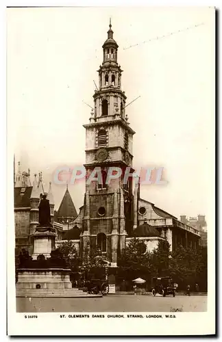 Ansichtskarte AK St Clements Danes Church Strand London