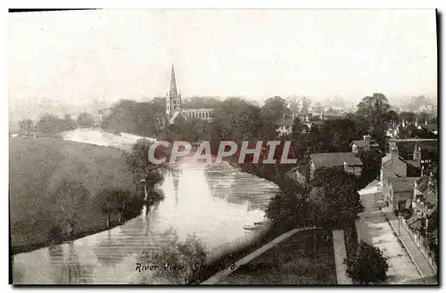 Cartes postales Statford upon Avon River view