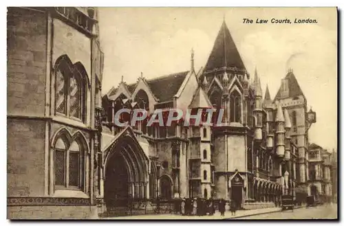 Cartes postales The Law Courts London