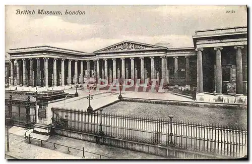 Cartes postales British Museum London