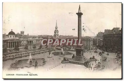 Cartes postales London Trafalgar Square