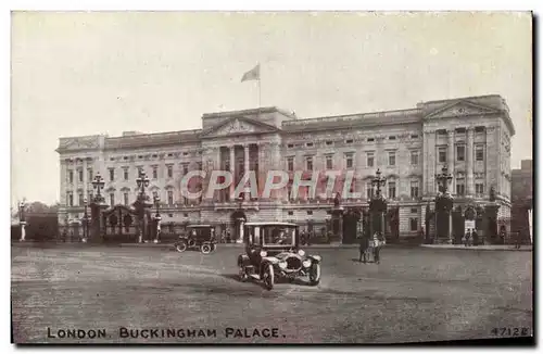 Cartes postales London Buckingham Palace Automobile