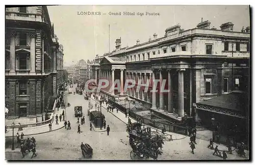 Cartes postales Londres Grand Hotel des Postes