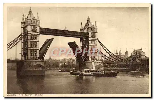 Cartes postales London The tower bridge